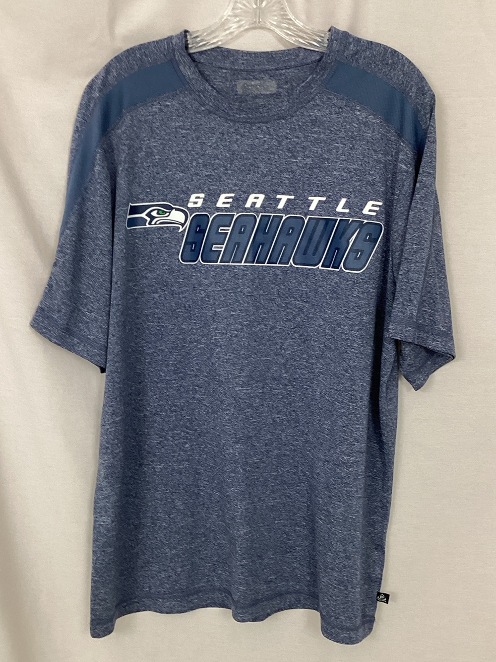Men's Navy Heather Performance Jersey Tee